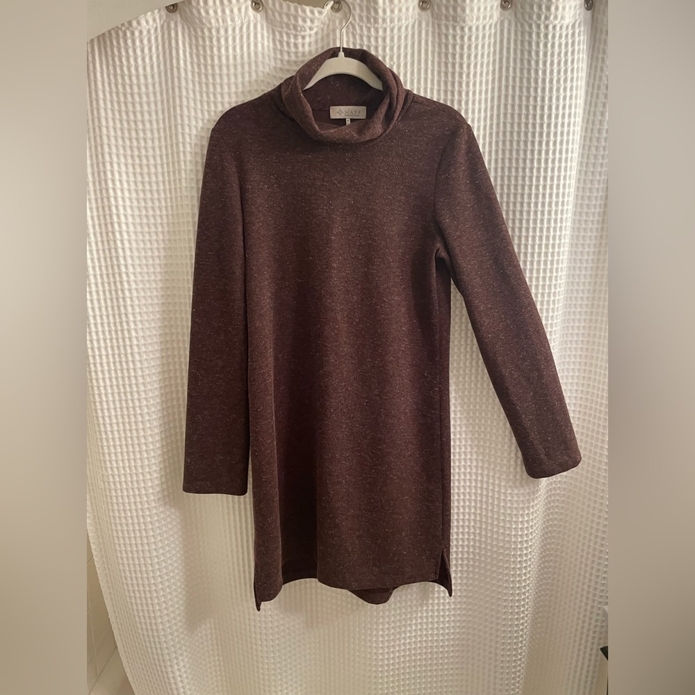 WAYF Turtleneck sweater dress